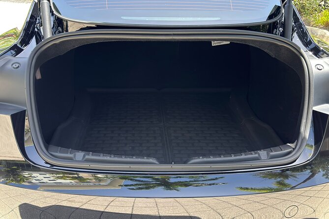 Puerto Rico Island Wide Private Transfers, Tesla 3 Luxury Sedan. - Comfort, luggage, and child seats