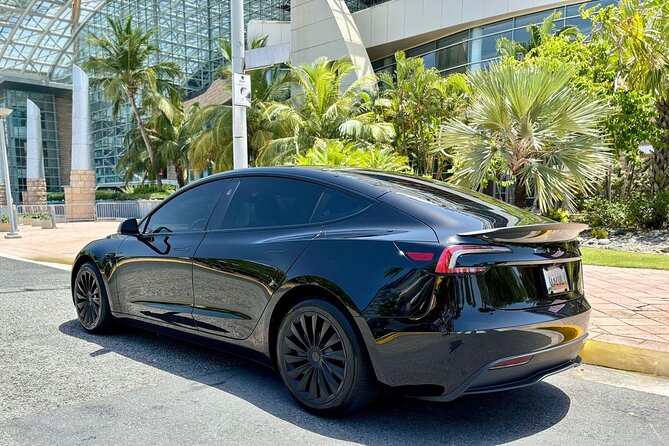 Puerto Rico Island Wide Private Transfers, Tesla 3 Luxury Sedan. - What the strongest service looks like