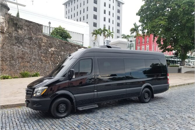Puerto Rico Island Wide Transfer, 16Pax Mercedes Van, Select Zone - A private ride that removes the airport scramble