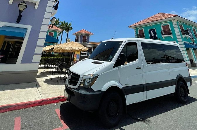 Puerto Rico Island Wide Transfer, Mercedes ECO Van, Select Zone - Extra fees that can change the fare