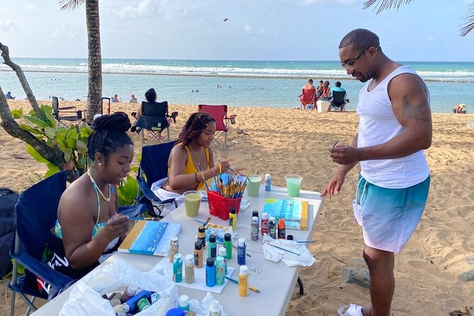 Puerto Rico: Lifestyle, Art, and Cultural Tour - Terraplén La Posita de Piñones: painting beside the water