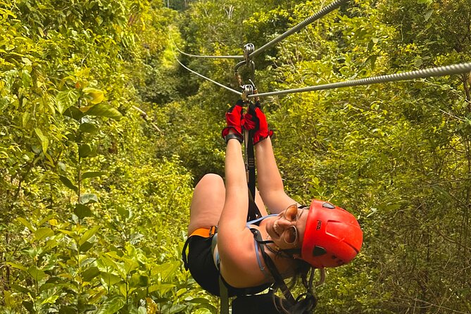 Puerto Rico Ziplining: High-Flying Adventure close to San Juan - Five ziplines with views from 50 to 200 feet