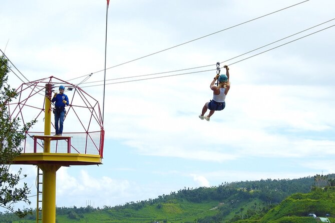 Rainforest Zipline in Foothills of the National Rainforest - Why the guides make a real difference
