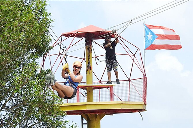 Rainforest Zipline, Luquillo Beach, and Natural Springs Day Trip - Key points to know before booking