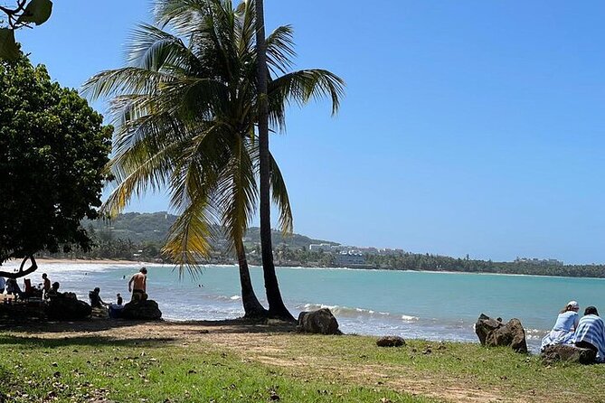Rainforest Zipline, Luquillo Beach, and Natural Springs Day Trip - Luquillo Beach and the famous kiosks