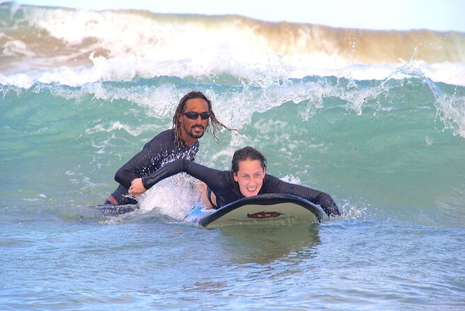Ride the Waves in Puerto Rico-Surfing Lessons - Starting on the sand before entering the water