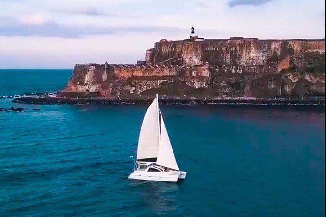 San Juan Catamaran Sunset Sail with Drinks Included - Old San Juan from the water