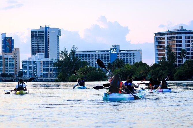 San Juan Glow Kayak Tour + Salsa Experience @ Condado Beach - Timing, weather, and cancellation terms