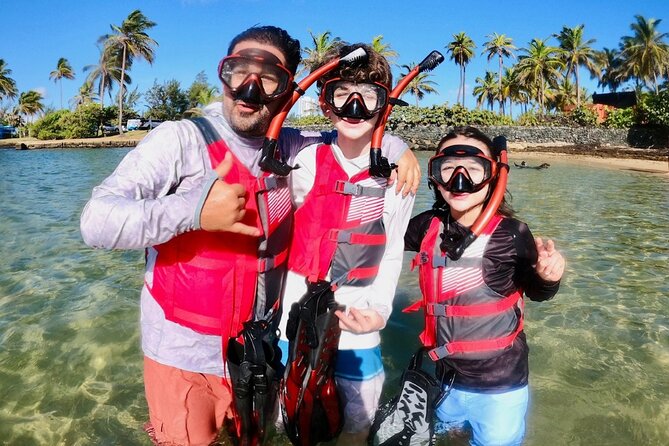 San Juan: Kids and Family Snorkeling Adventure with Videos - Weather, tides, and the limits of a beach activity