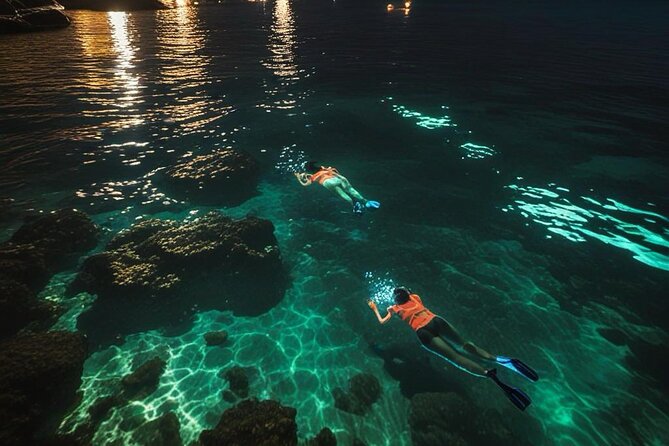 San Juan LED Night Snorkel - Coral, turtles, and the chance of an octopus
