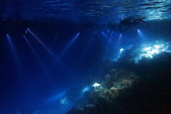 San Juan LED Night Snorkel - Getting comfortable with the first night swim
