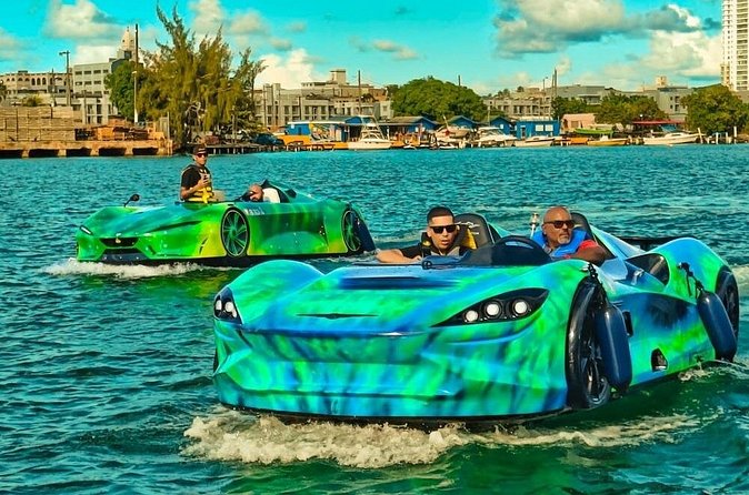 San Juan PR Watersports Car Rental Green Infinity - Speed, steering, and the mechanical question
