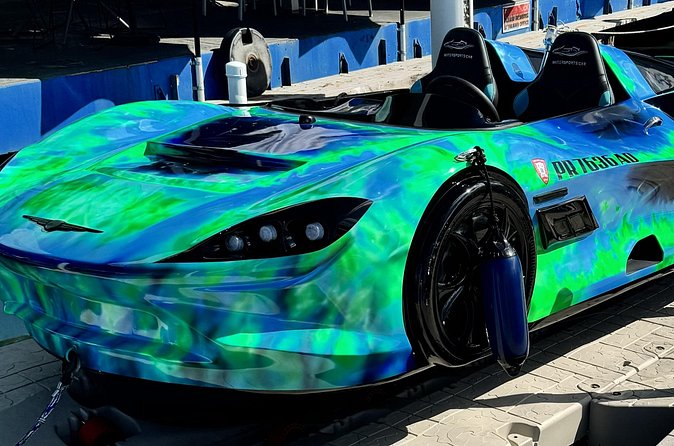 San Juan PR Watersports Car Rental Green McLaren - What the green McLaren experience really is
