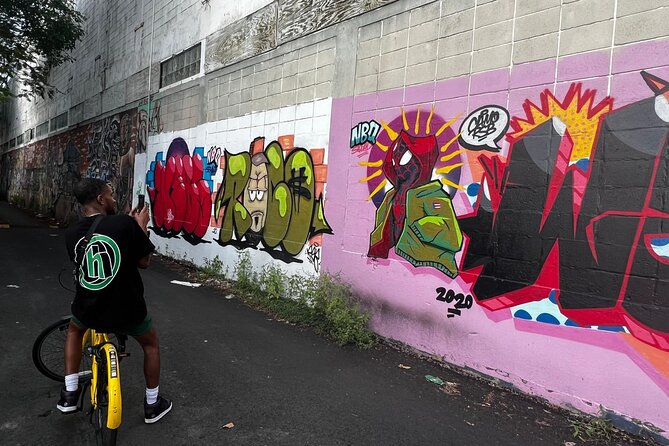San Juan Urban Art Bike Tour 2 Hour and 4 Hour Options - Fifty minutes across Santurce neighborhoods
