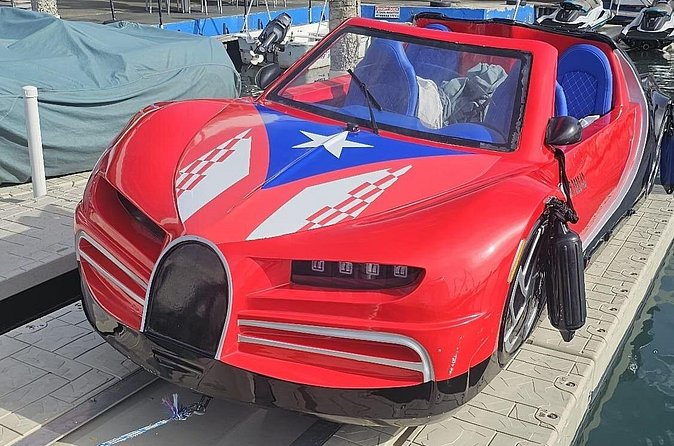 San Juan Watersports Car Rentals Red Bugatti - What the Red Bugatti experience is really like