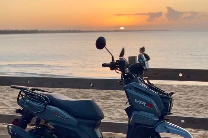 Scooter Rental San Juan Puerto Rico - Luquillo pairs a beach with roadside food