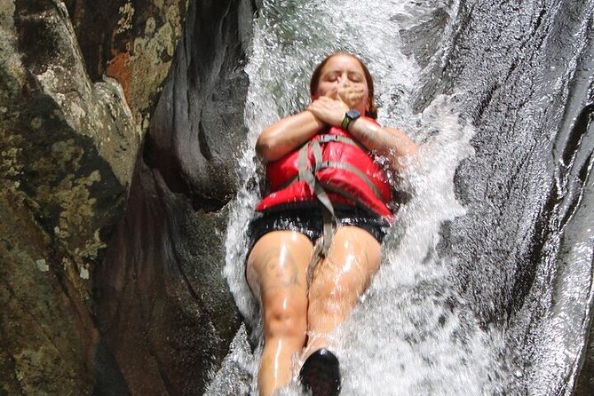 Self-Drive Half-Day Waterslide Yunque Tour - Following the road from Fajardo into the rainforest