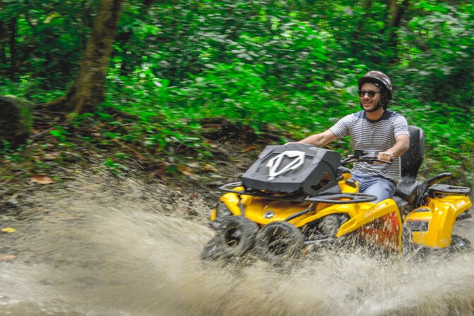 Single ATV Experience: Free Piña Colada + Hacienda Transfer - Clothing, bugs, dust, and safety