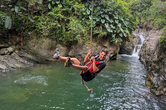 Small Group El Yunque Half Day Tour with Transport: Waterslide - Water shoes and old sneakers are your best friends