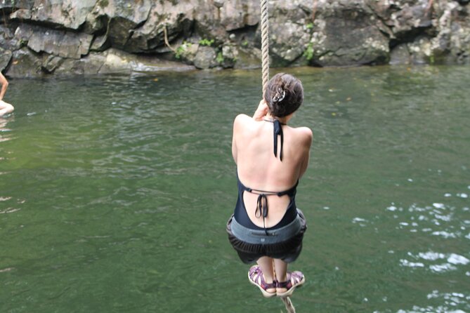 Small-Group El Yunque Waterslide Adventure & transportation - Rope swings, waterfalls, and cliff jumps
