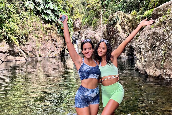 Small-Group El Yunque Waterslide Adventure & transportation - The value of $41