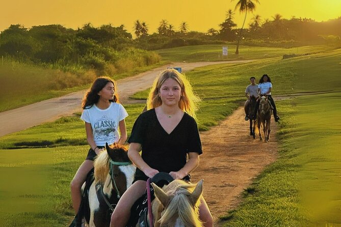 Sunset Horseback Ride by the Beach in Aguadilla, Puerto Rico - Riding toward Punta Borinquen Beach