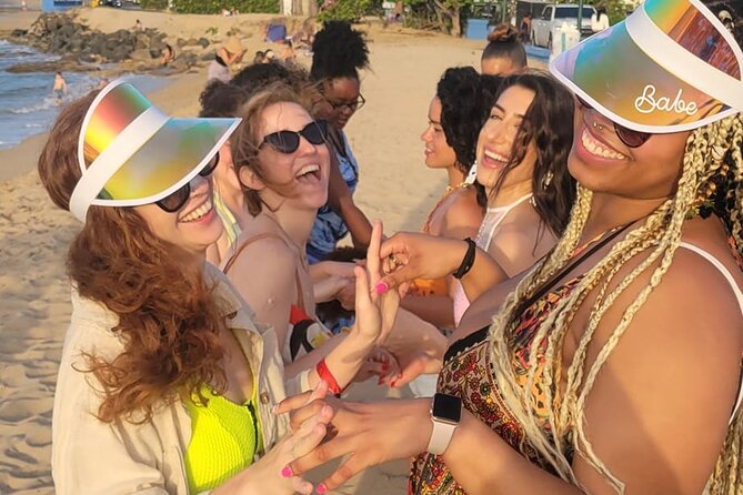 Sunset Salsa Beach Class in San Juan - The first steps begin with simple salsa basics