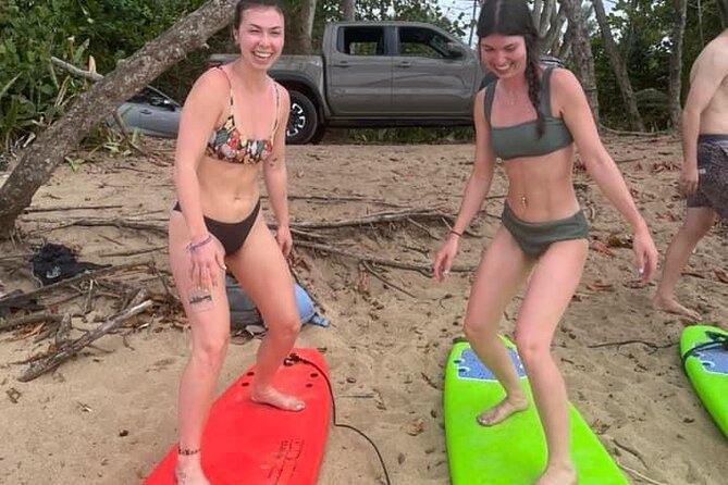 Surfing Lesson, Rincon PR - Weather, communication, and one important warning