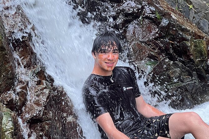 The Waterfall Adventure: Hiking in Paradise - Arriving at Charco Prieto Waterfall