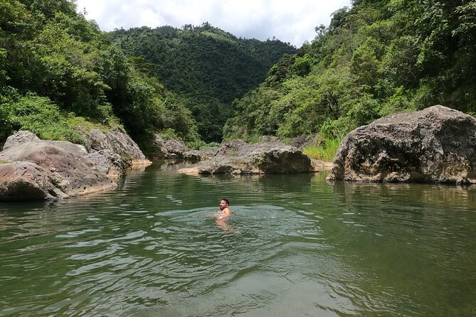 Toro Negro River Hike & Cliff Jumping Adventure; San Juan Pick Up - Cliff jumping with a sensible attitude