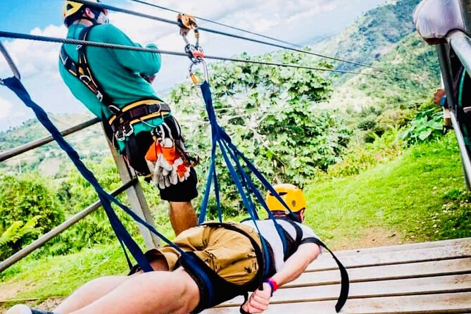 Toro Verde 7-Zipline Tour Plus the Beast with Pickup - The early pickup from San Juan