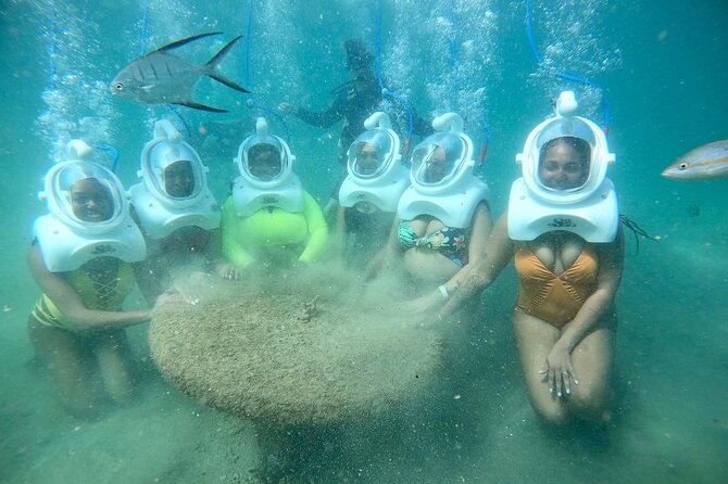 Underwater Sea Trek in San Juan: Explore Beneath the Waves - Arriving at the Caribe Hilton Private Beach