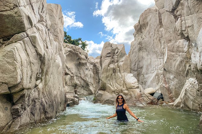 Utuado Canyon, River & Waterfall Adventure in Puerto Rico - Swimming through a canyon to a waterfall