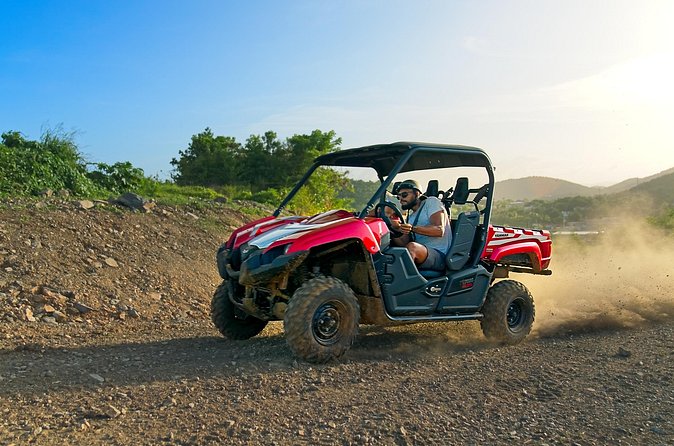 UTV adventure in Naguabo Puerto Rico 50 minutes trip 80 acres - The games and photo stop