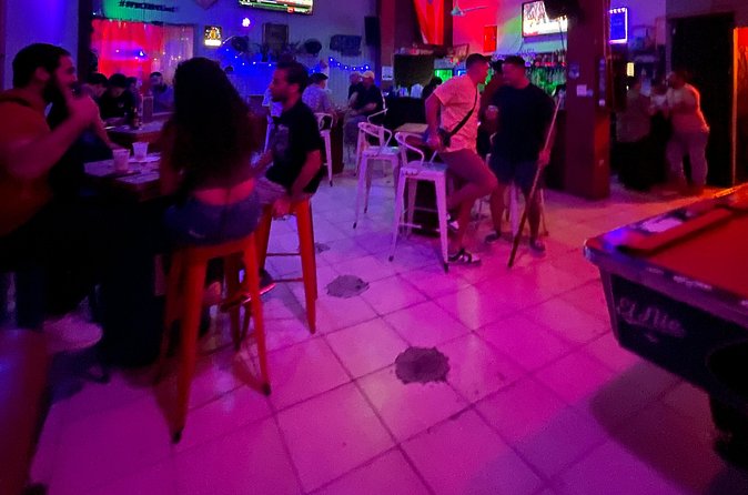 Visit Local Bars at Art District in San Juan - Second bar: games, pool, and a less formal mood