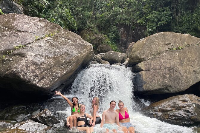 Waterfall Hike in Remote Area of El Yunque Rainforest; San Juan - What to bring for a wet rainforest day