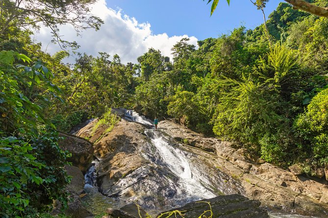 Yunque Rainforest River Rope Swing with Waterslide and Beach Tour - Luquillo lunch and a local beach stop